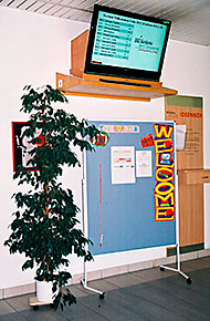 Lobby und Eingang zum Gästebreich