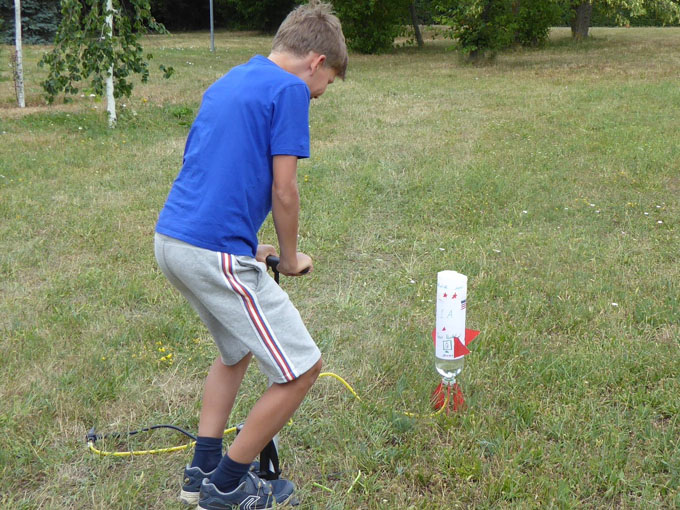 Launching a rocket