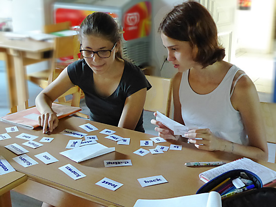 Englisch-Projektmappen der Sch&uuml;ler