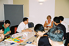 Delegation aus Korea Arbeitssitzung 1