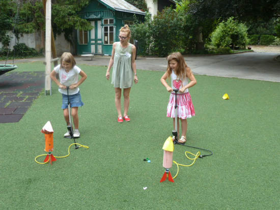 Im Gr&uuml;nen bei Spiel und Spass