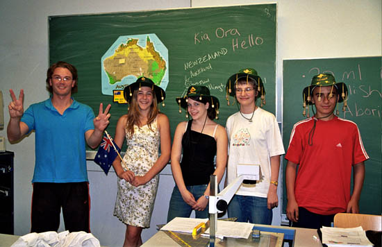 Englischcamp Unterstufe Wien - Projekt Workshop USA