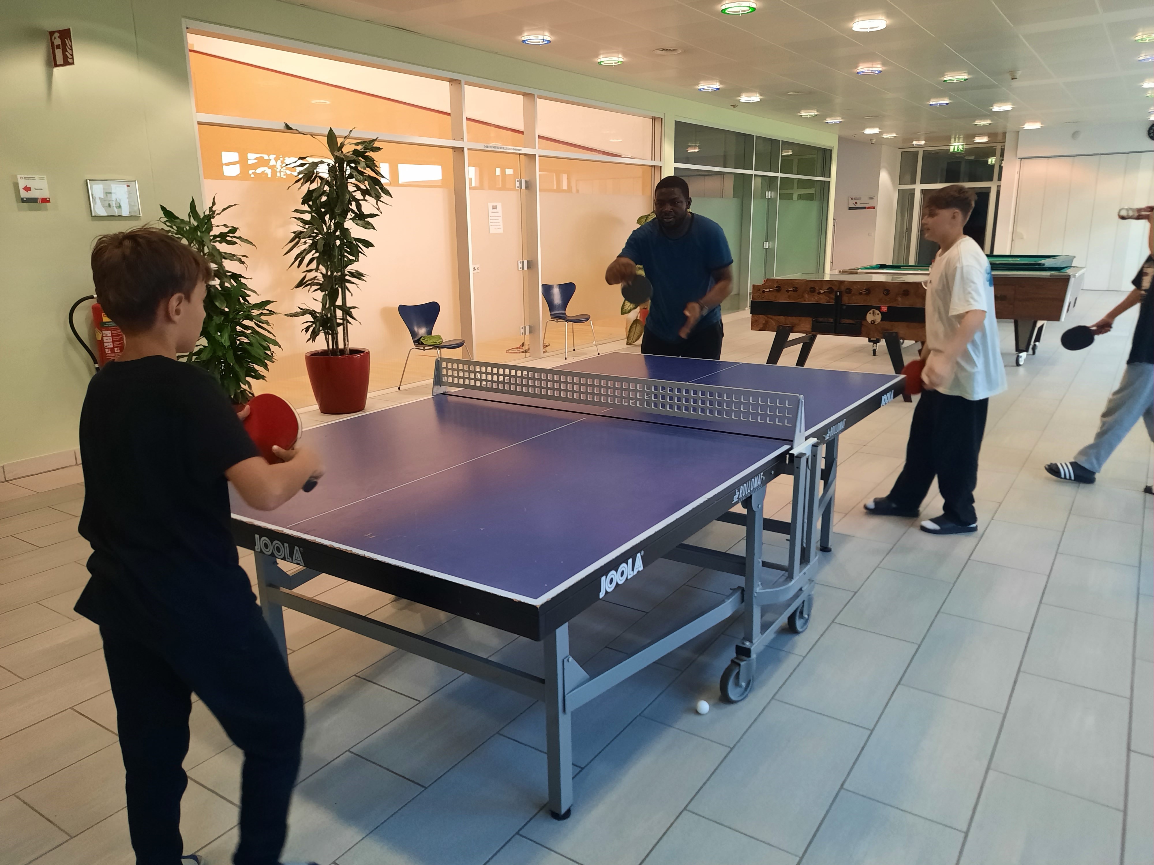 Freizeitbereich innen