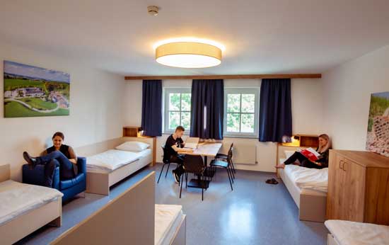 Blick in das Studiozimmer